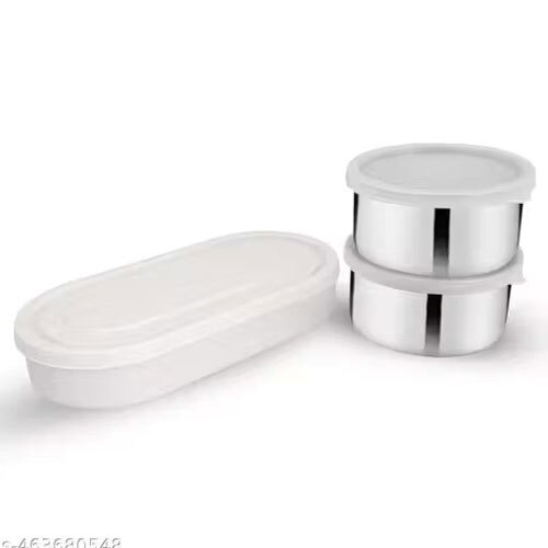 The Marka Duble Decker Lunch Box - Material: Metal