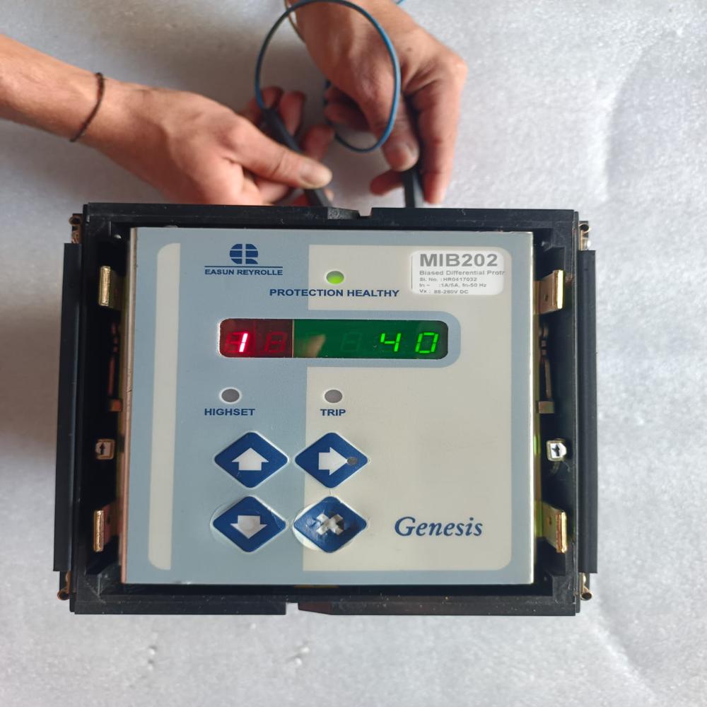 Used Numerical Biased Differntial Protecation Relay Mib202 Easun Reyrolle Type Mib202 - Frequency: 50/60 Hertz (Hz)