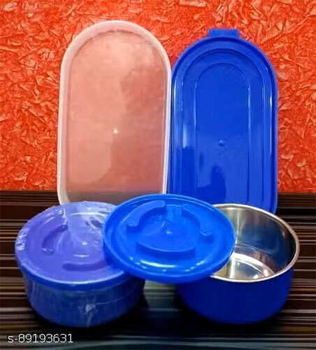 Lunch Box With Bag - Color: Blue