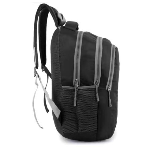 The Marka Black Unisex Backpack - Design: Premium