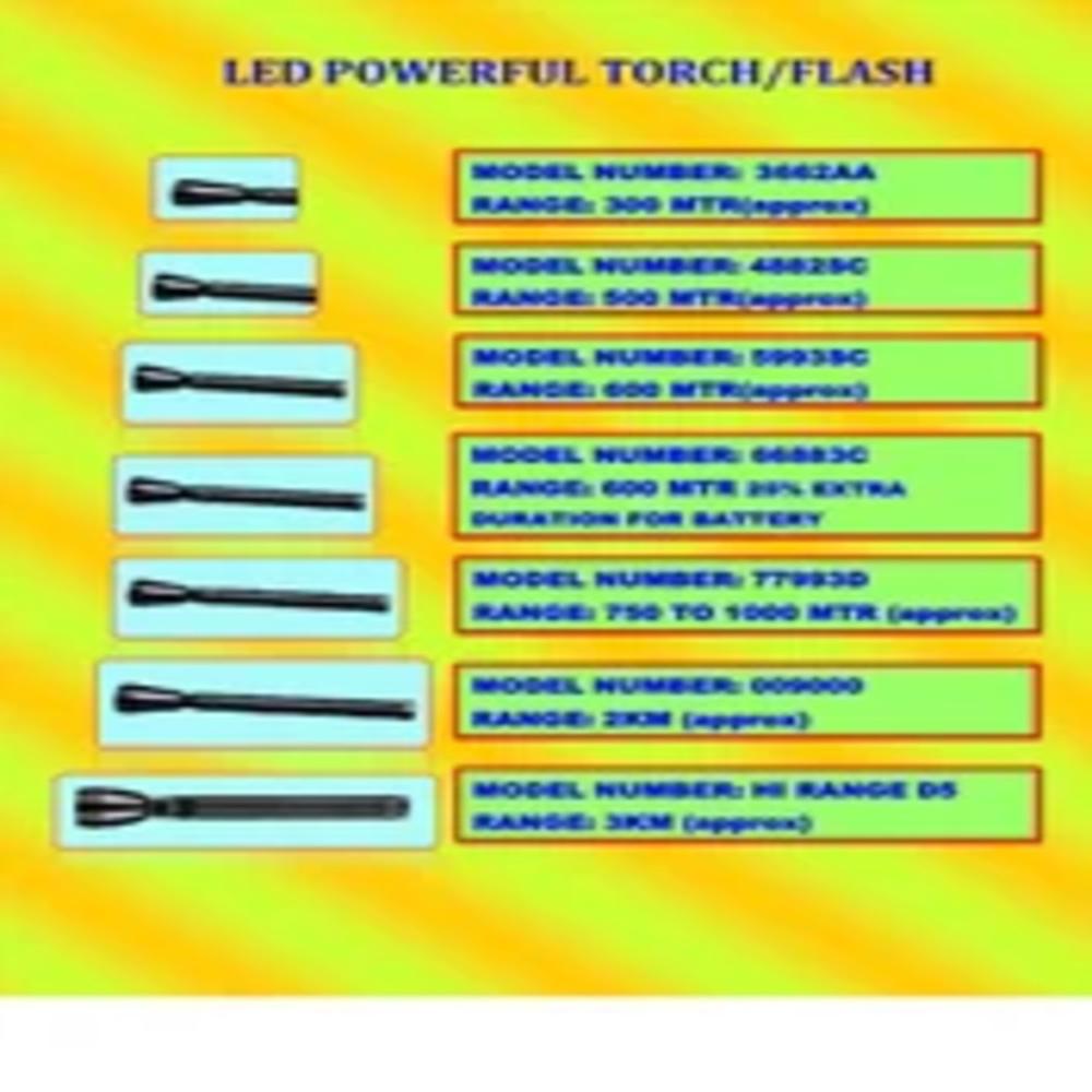 LED TORCH FLASH LIGHT