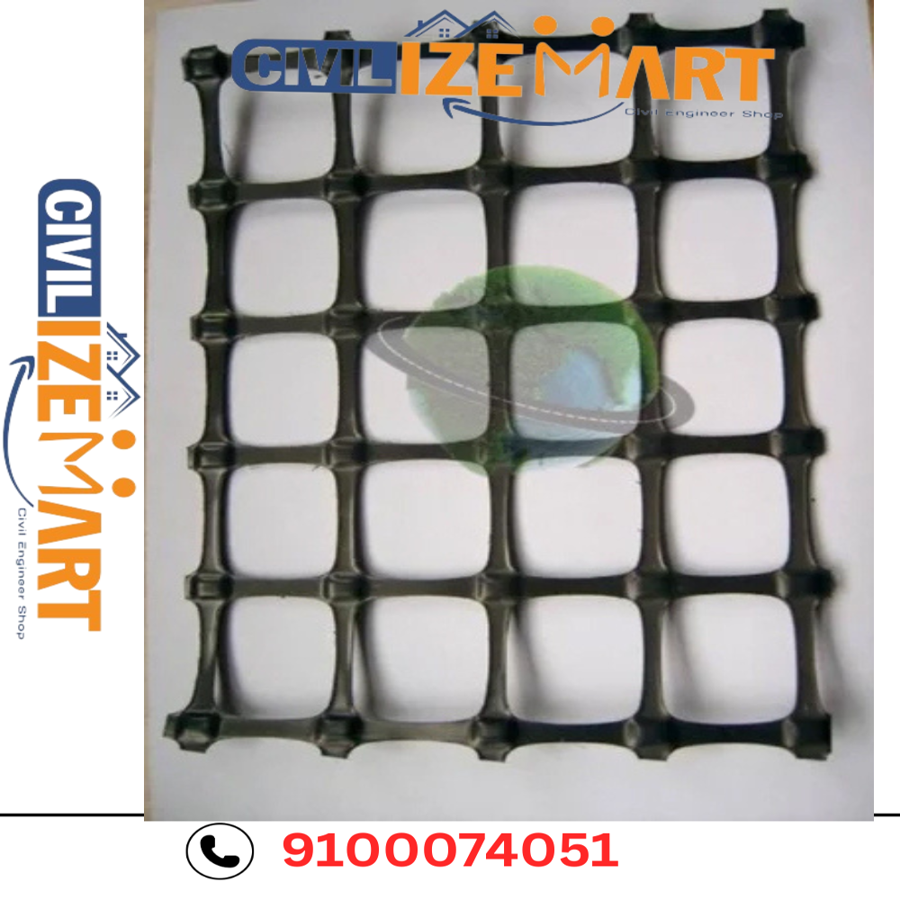 CIVILIZEMART- POLYPROPYLENE BIAXIAL GEOGRID