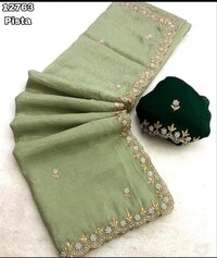 Heavy Soft Georgette Silk Saree