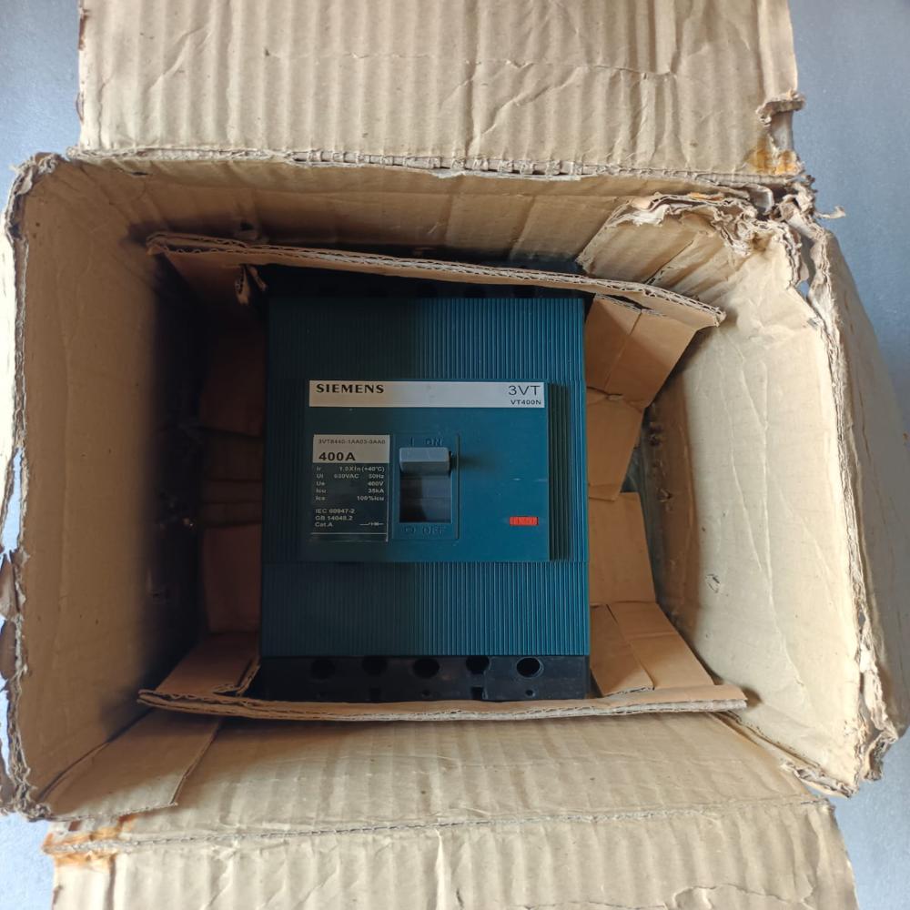 New Siemens 3vt Vt400n 400a Mccb Circuit Breaker 3vt8440-1aa03-0aa0 3wt9883-2aa38