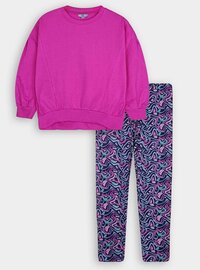 Girls  Outerwear Set  Fleece Sweatshirt  And Legging