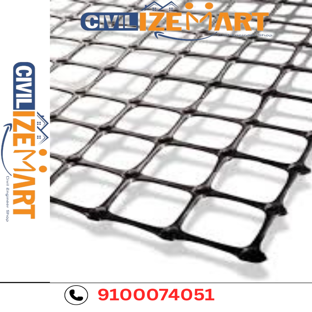 CIVILIZEMART - POLYPROPYLENE BIAXIAL GEOGRID
