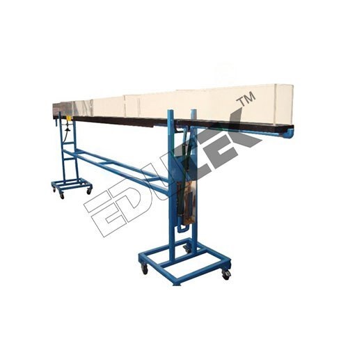 Flow Channel - Clear Acrylic Construction, Large Depth-to-width Ratio , Advanced Flow Visualization With Dye Injection System, Includes Multiple Weir Models
