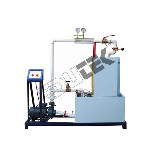 Cavitations Apparatus - Acrylic Test Section, Pressure Gauge 0-4 Kg/cm2, Vacuum Gauge 0-760 Mmhg | Engineering Testing Equipment, Self-contained Water Circulation Unit