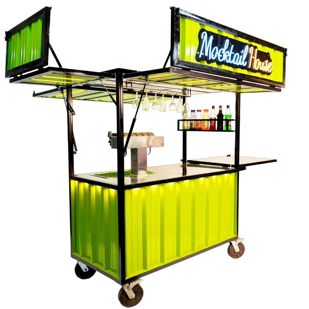 Mocktail Soda Cart - Color: Green