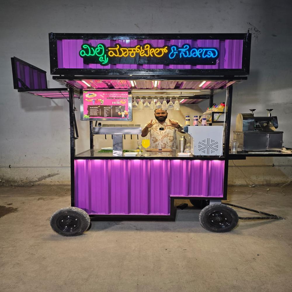 Soda Machine Cart - Automatic Grade: Manual