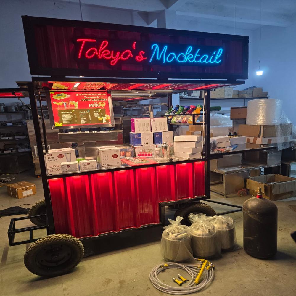 Non Electric Soda Cart