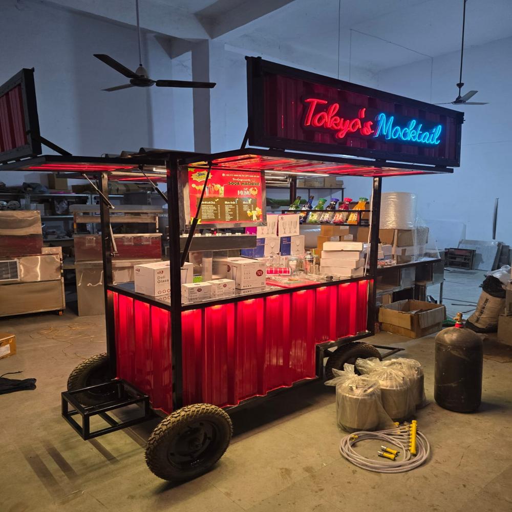 Non Electric Soda Cart