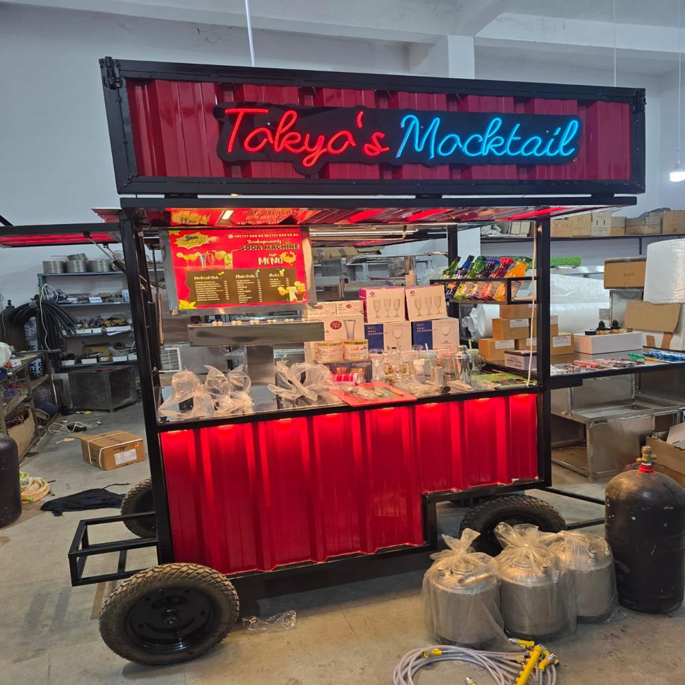 Non Electric Soda Cart