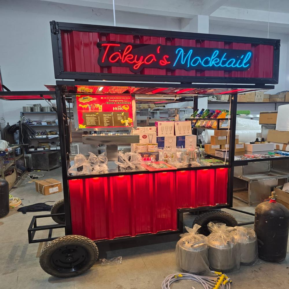 Non Electric Soda Cart