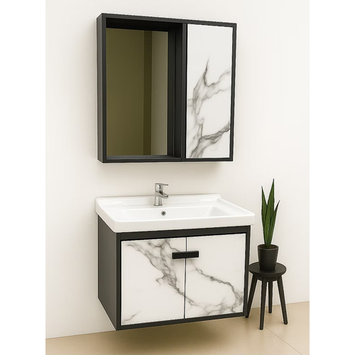 24 Inch Wall Hung Vanity - Color: Multicolor