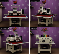 Single Head Embroidery Machine 1200 Spm Mars - Brand Name: Hsw