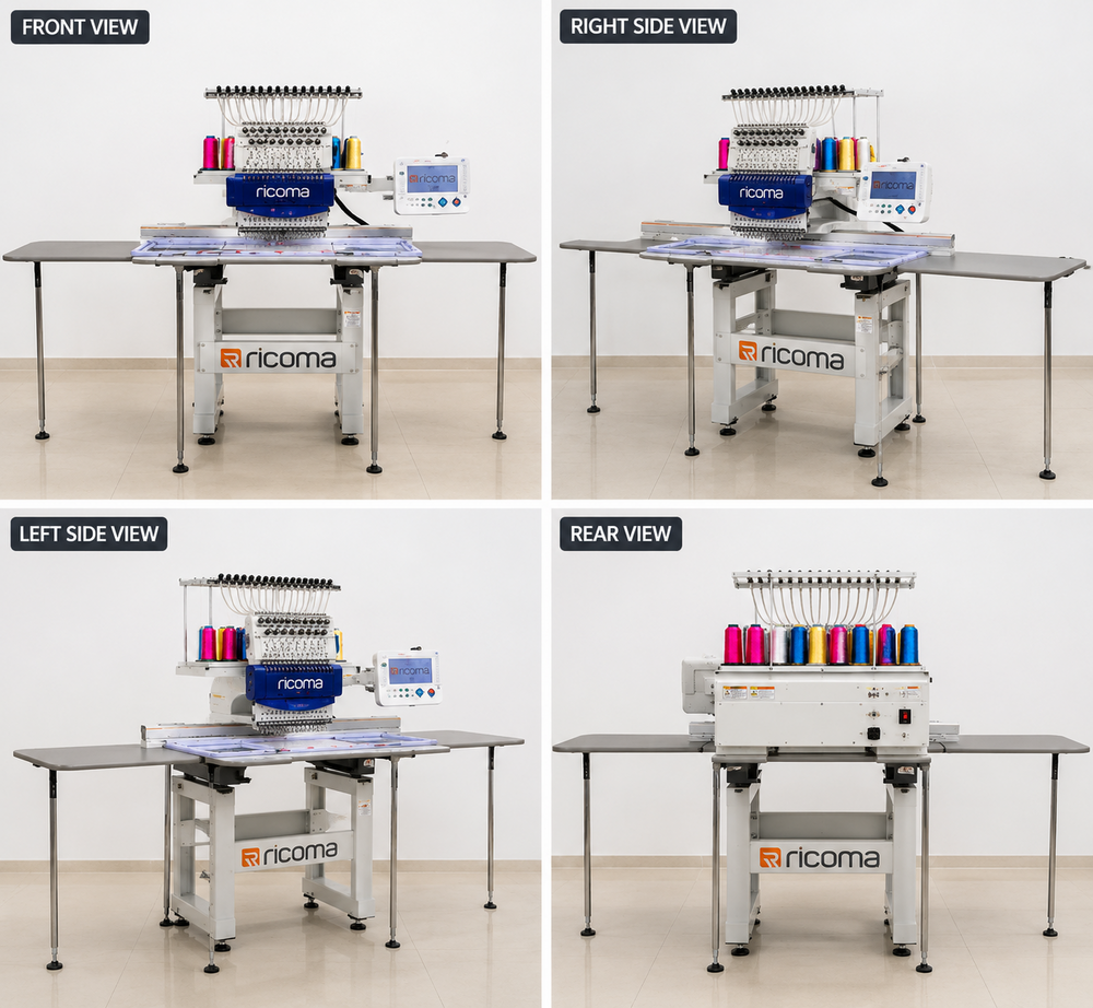 1500 Spm Ricoma Computerized Sewing Machine - Brand Name: Hsw