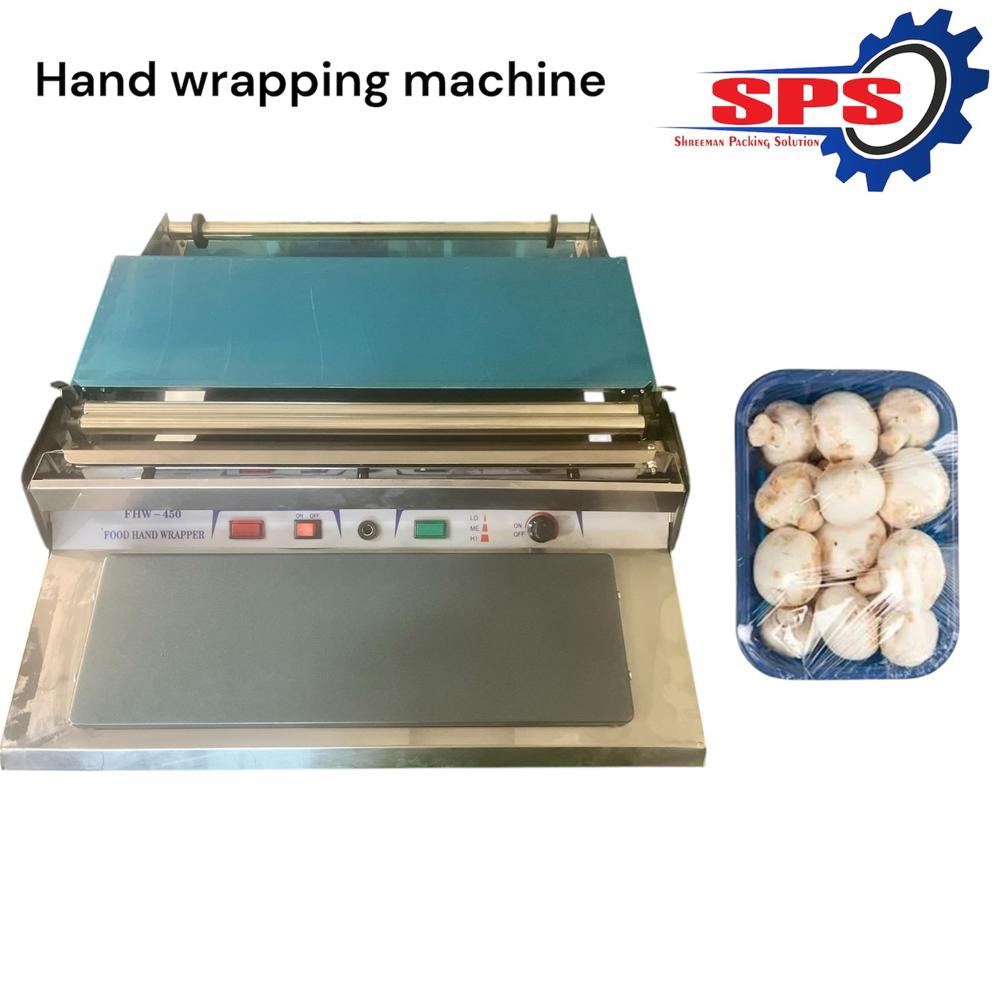 Hand wrapping machine