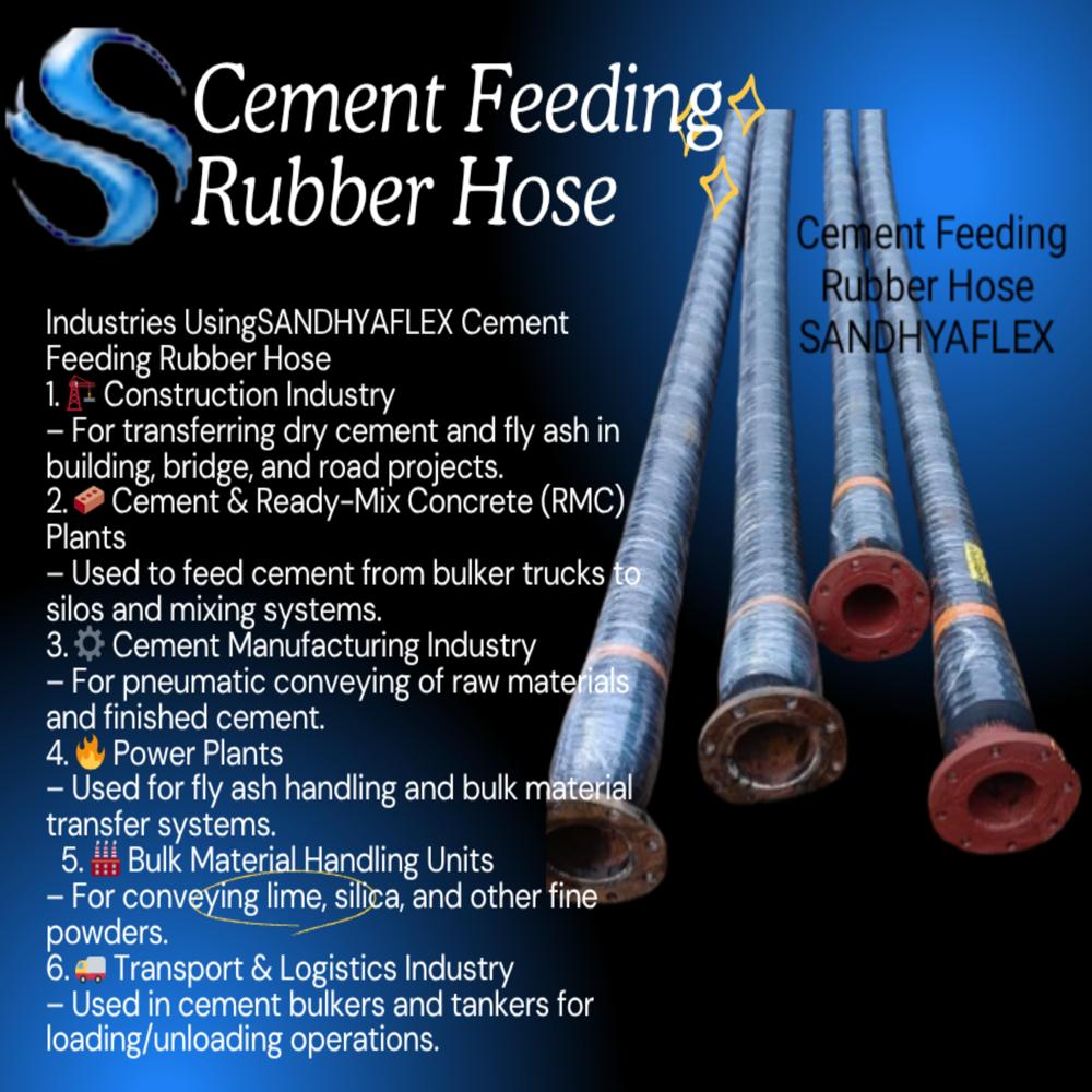 Cement Feeding Rubber Hose