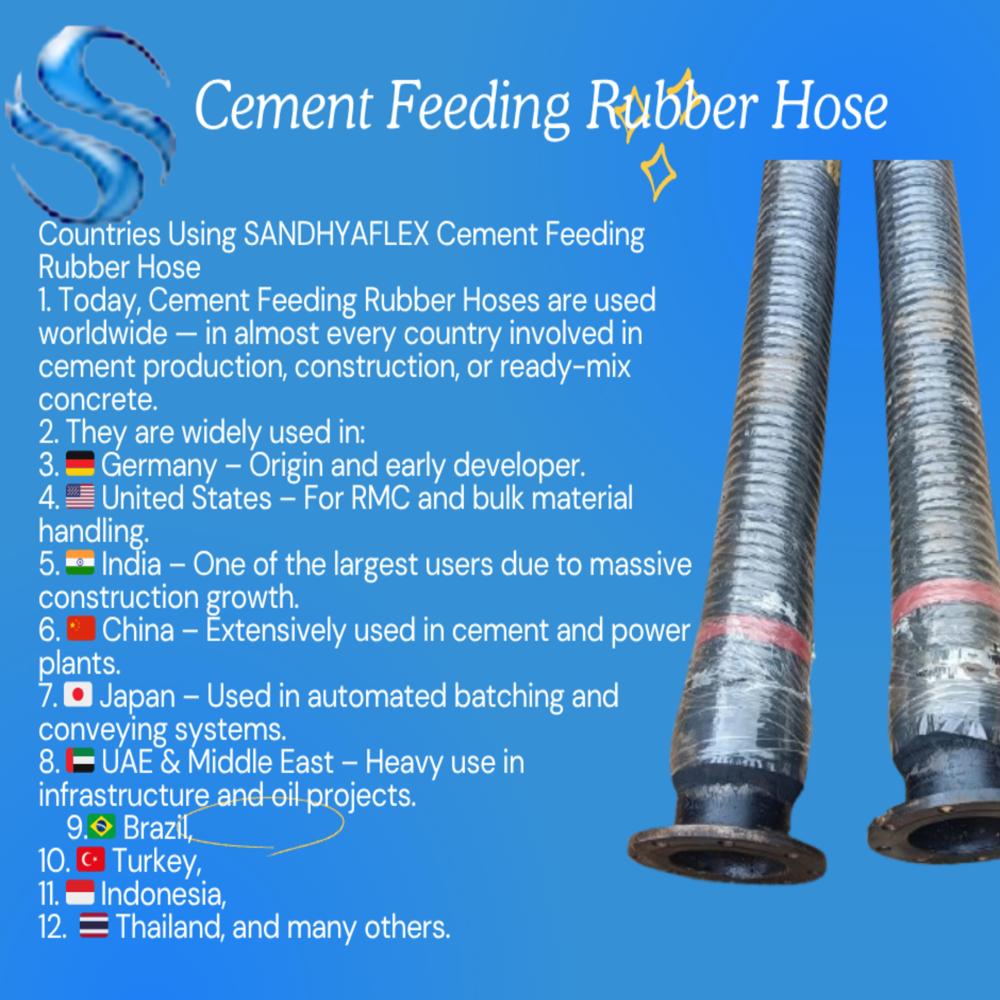 Cement Feeding Rubber Hose