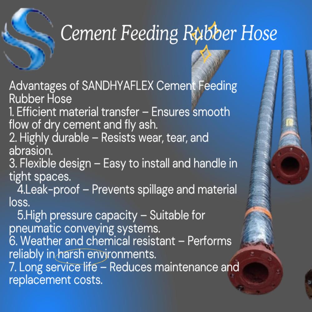 Cement Feeding Rubber Hose