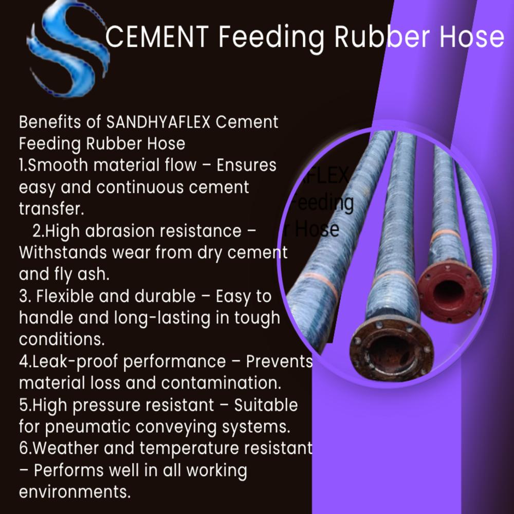 Cement Feeding Rubber Hose