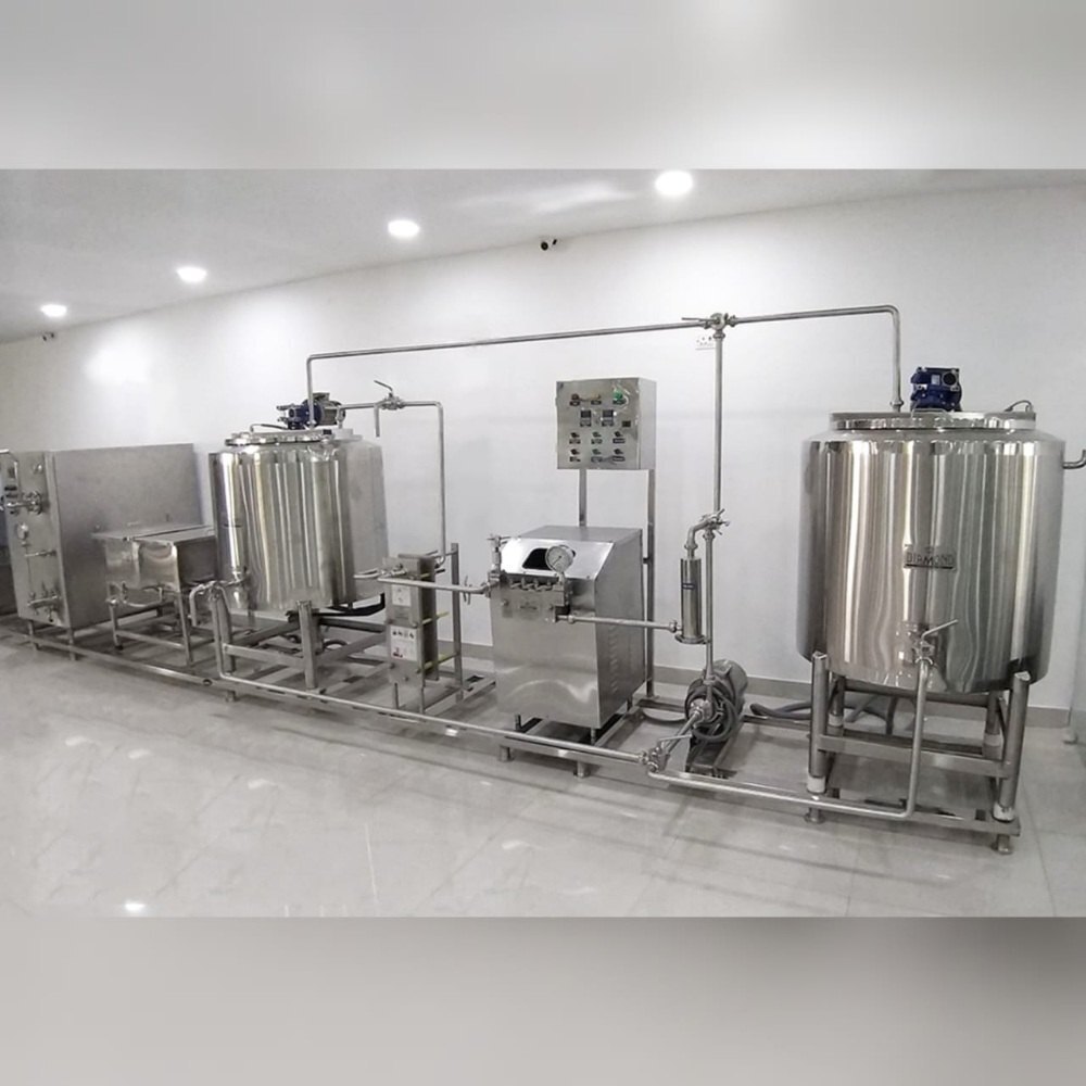Ice Cream Manufacturing Plant - Color: Silver