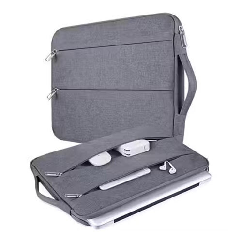 Funky Fashionate Women Laptop Bag - Color: Grey