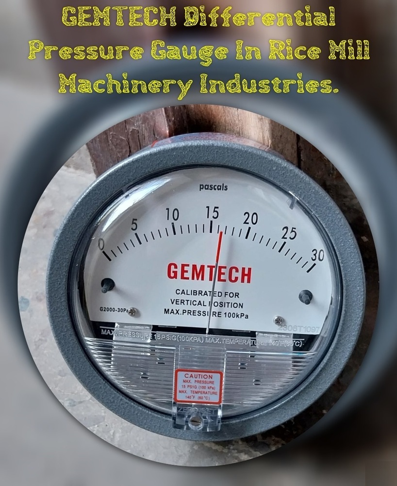 GEMTECH Differential Pressure Gauge Distributor For Bhagalpur Bihar