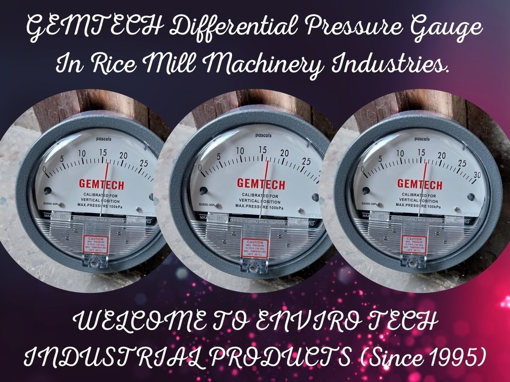 GEMTECH Differential Pressure Gauge Distributor For Bhagalpur Bihar