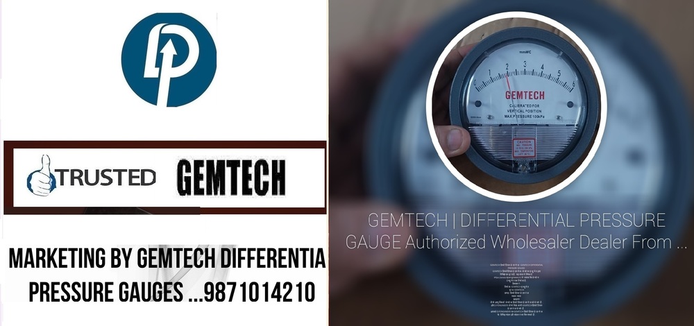 GEMTECH*Differential Pressure Gauge*Distributor For Bhagalpur Bihar