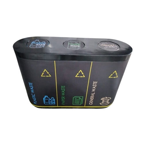 Frp Trio Recycle Dustbin