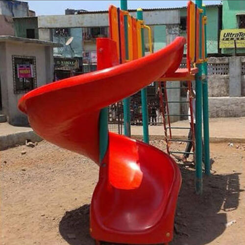 Frp Spiral Slide - Frame Material: Pvc