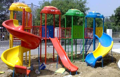 Outdoor Frp Multiplay Station - Color: Multi Color