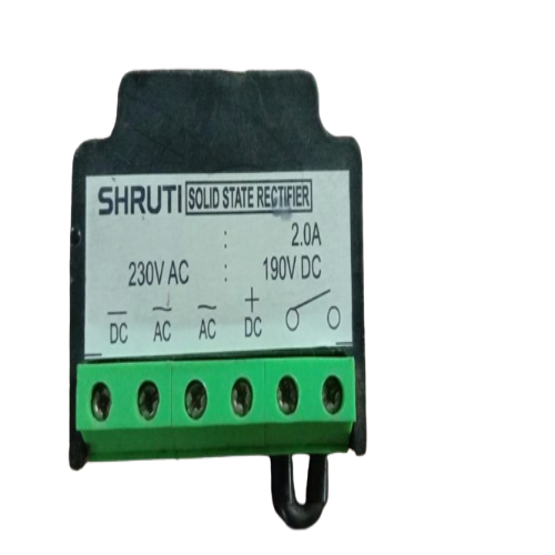 190VDC Crane Brake Rectifier , Half Wave