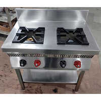 Two burner Range With Under Shelf