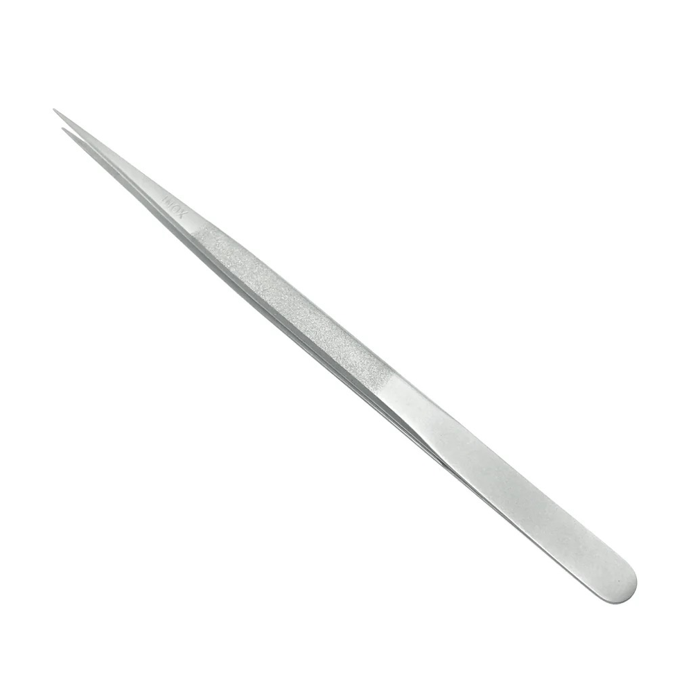 Stainless Steel Silver Diamond Tweezers