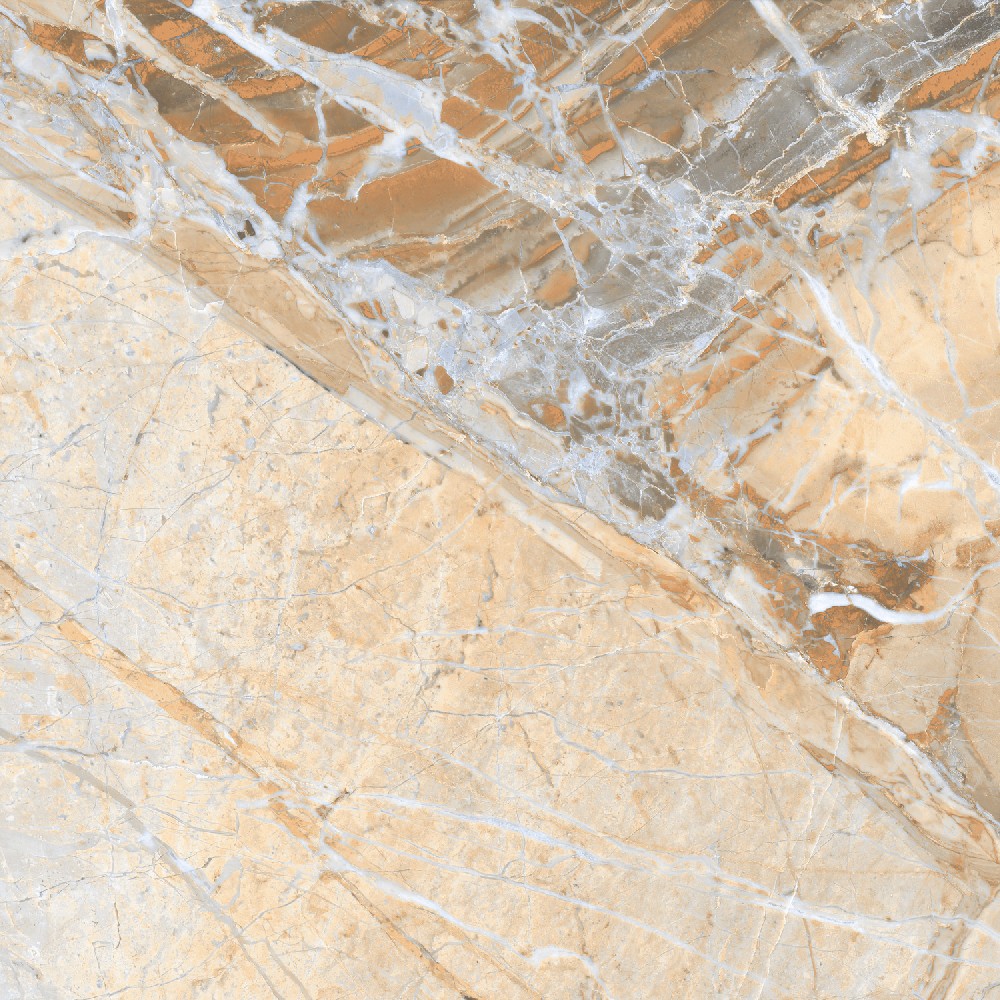 MARBO NATURAL Glossy porcelain floor tiles in 60x60cm with elegant design