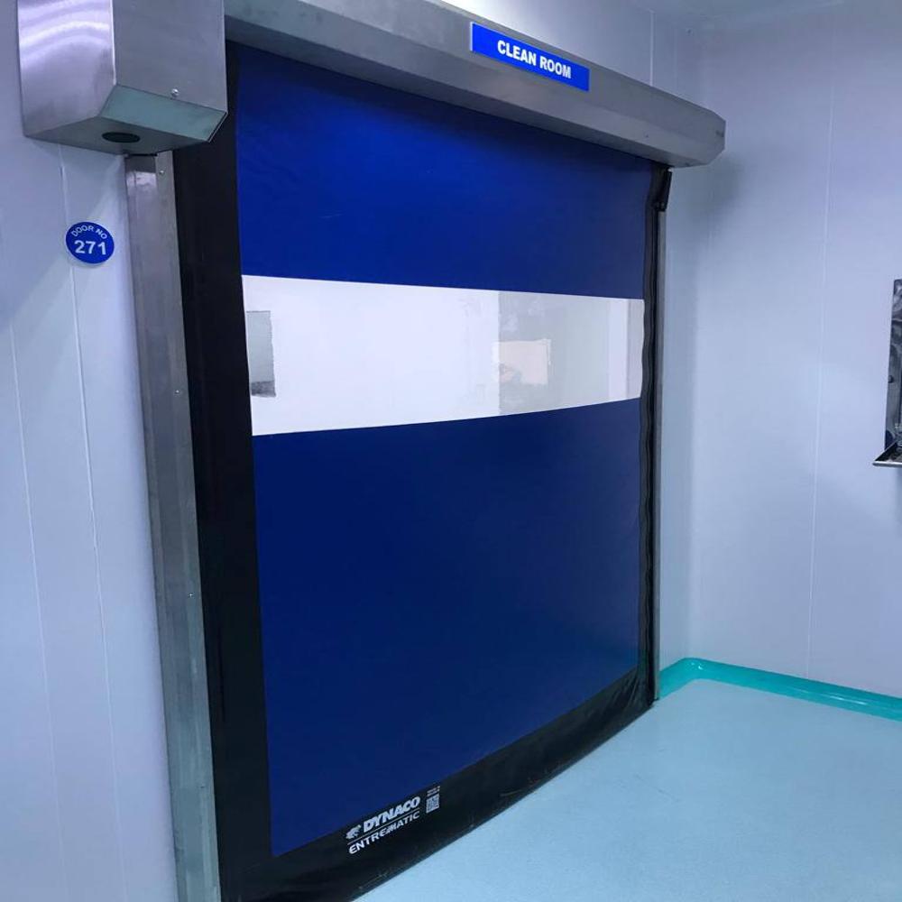Automatic Sectional Apex Reset Clean Room Door