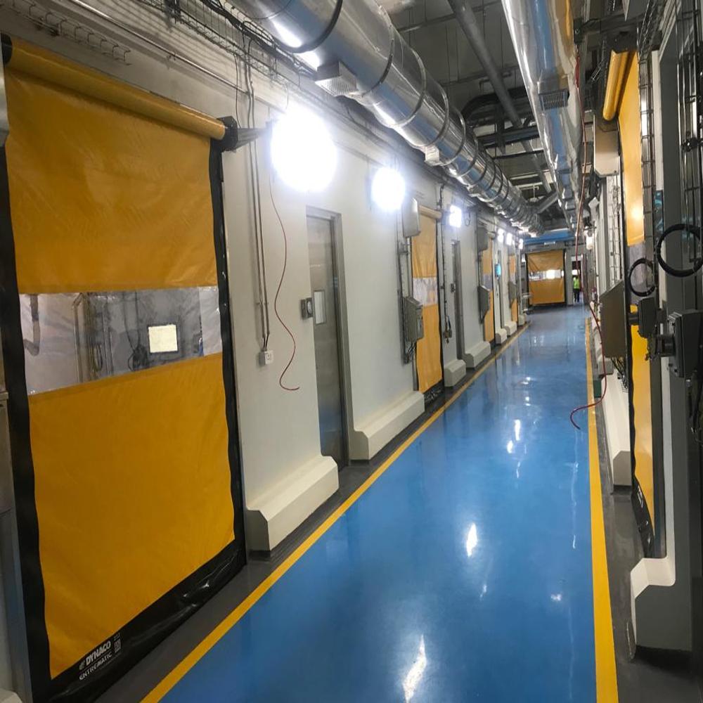 Automatic Sectional Apex Reset Clean Room Door - Application: Industrial