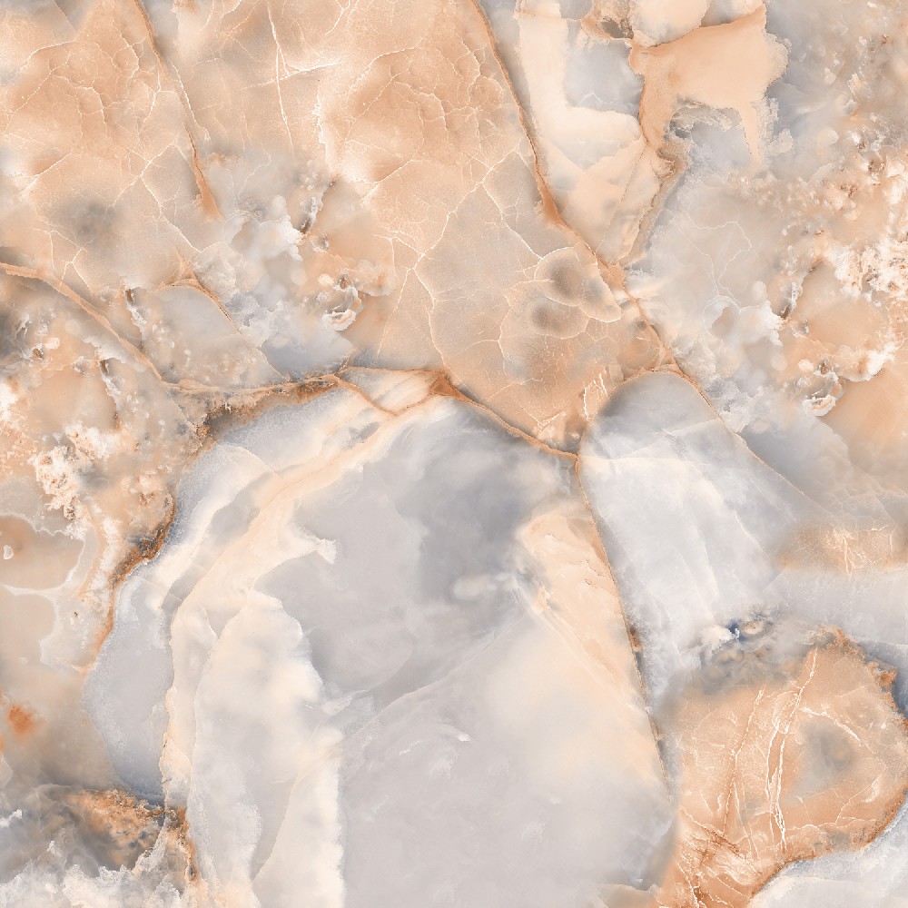 NORDIC BROWN Modern living room floor tiles in glossy finish porcelain