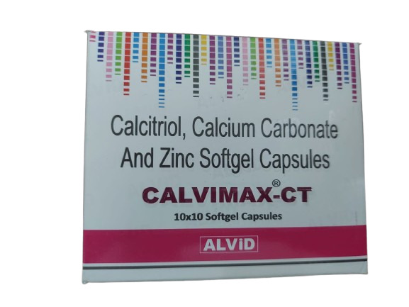 Calcitrioil Calcium Carbonate And Zinc Softgel Capsule - Drug Type: General Medicines