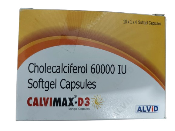 Cholecalciferol 60000 Iu Softgel Capsules - Drug Type: General Medicines