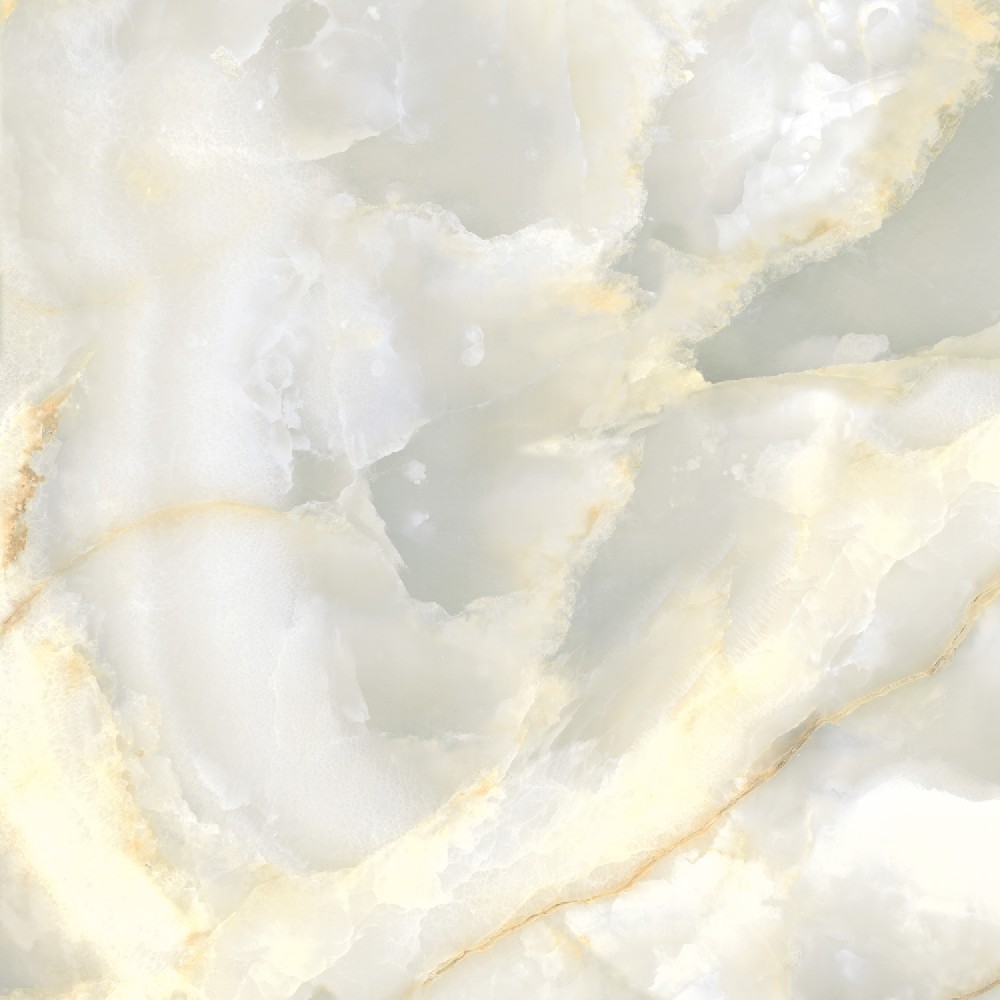 ONYX LIV GREEN Glossy porcelain floor tiles with luxury appeal