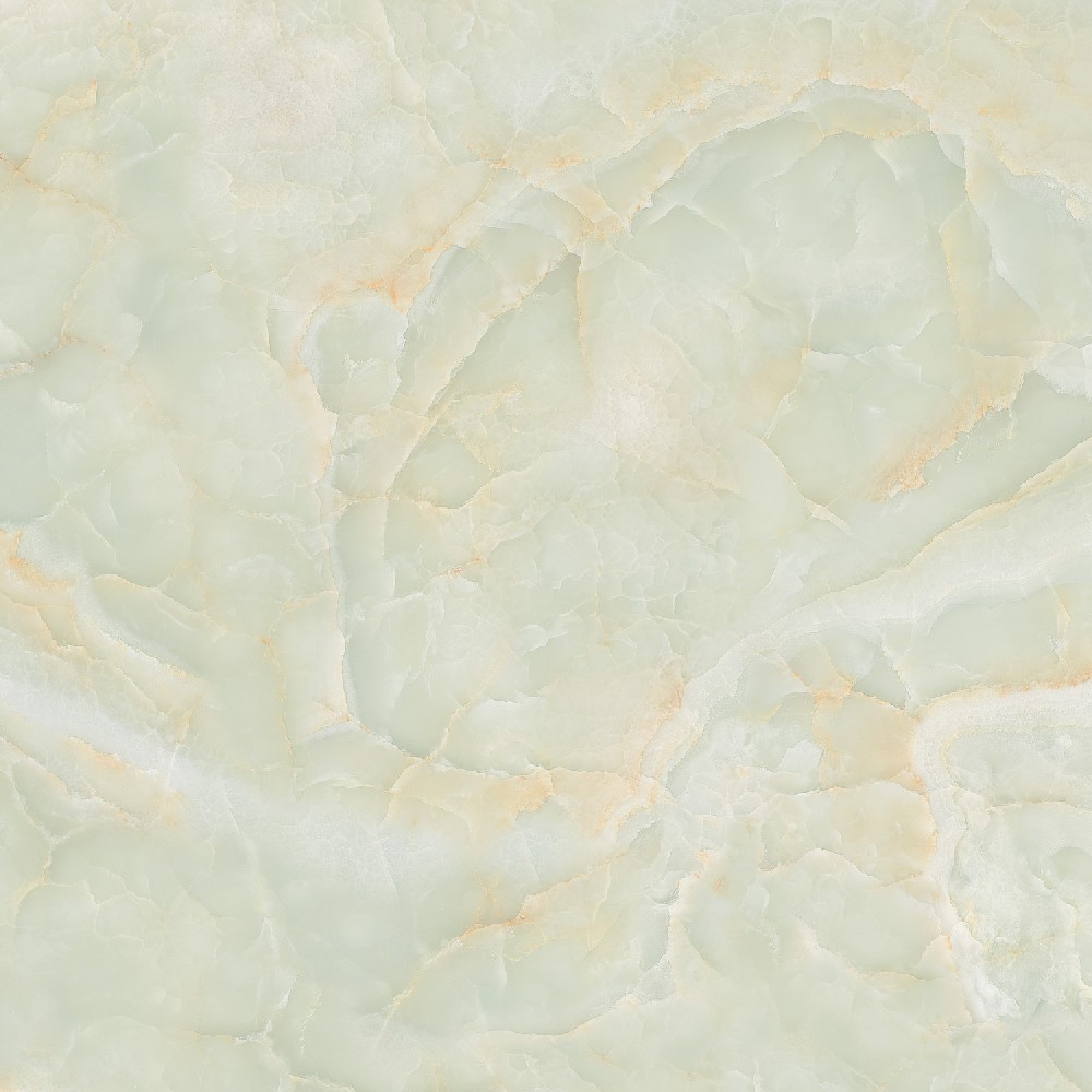 Onyx Sky Green Premium Glazed Vitrified Tiles In 60x60 Cm Format - Grade: Aaa