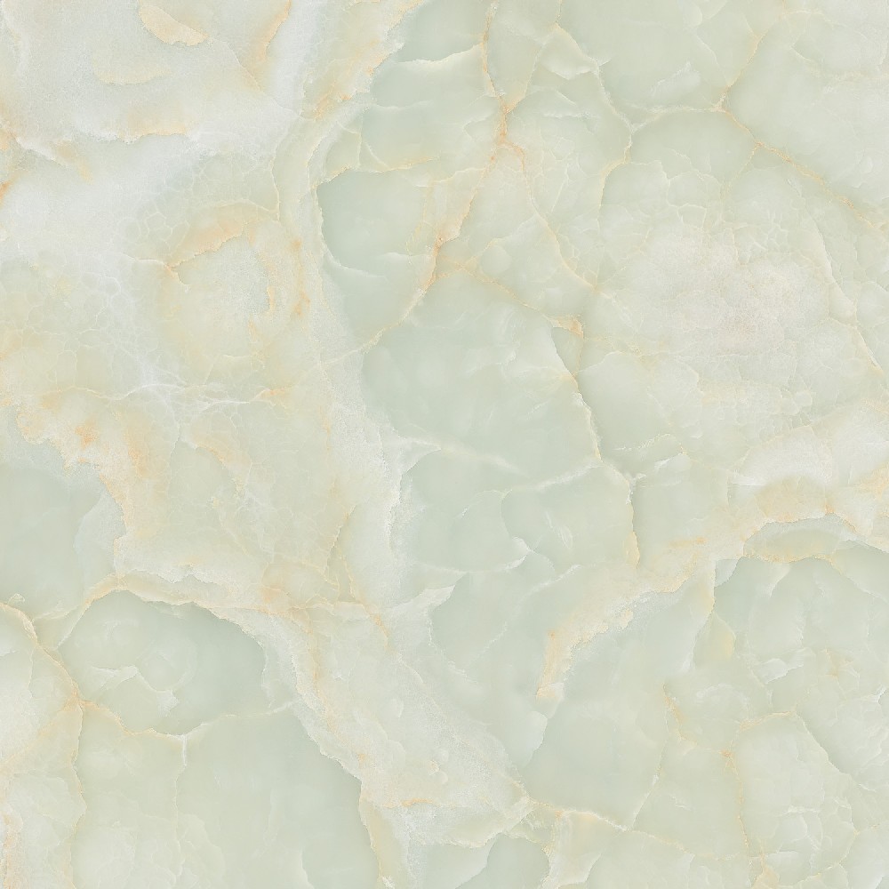 Onyx Sky Green Premium Glazed Vitrified Tiles In 60x60 Cm Format - Grade: Aaa