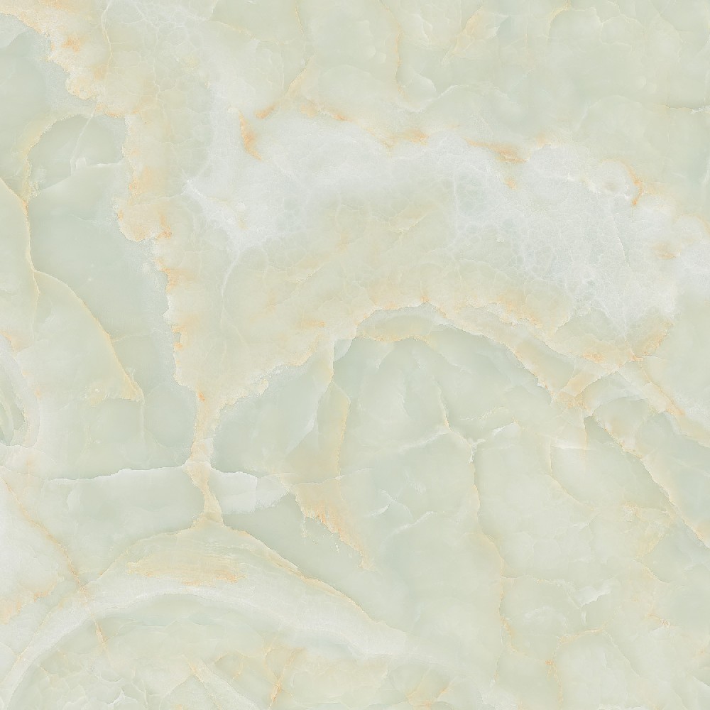 Onyx Sky Green Premium Glazed Vitrified Tiles In 60x60 Cm Format - Grade: Aaa