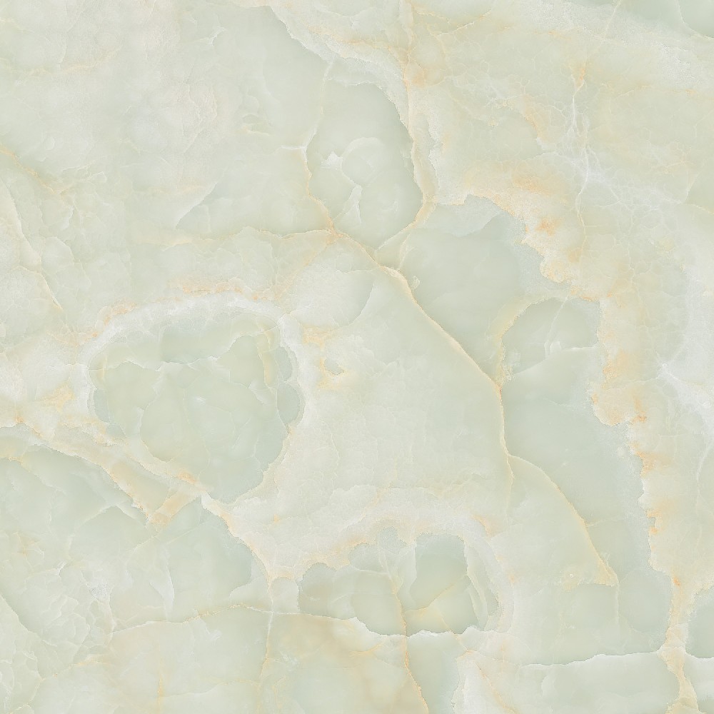 Onyx Sky Green Premium Glazed Vitrified Tiles In 60x60 Cm Format - Grade: Aaa