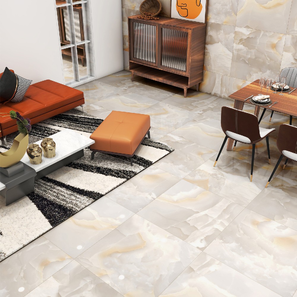 इंडिया में बड़ी आकार की संग्रह प्रदान करने वाली ONYX WIND MUD वाइट्रिफाइड टाइल्स के निर्माता।