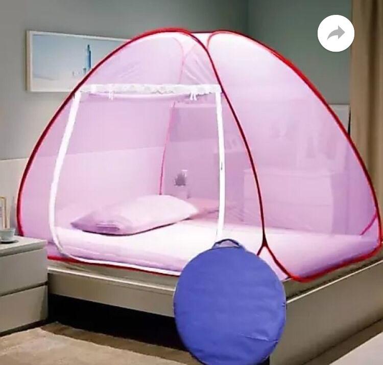 Dubble Bed Mosquito Net Folding - Features: Premium Quality